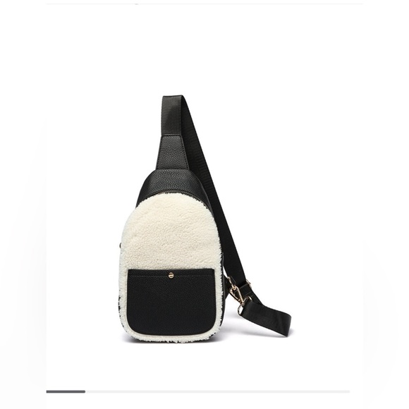 Maxy Sherpa Sling bag Crossbody - Picture 1 of 9